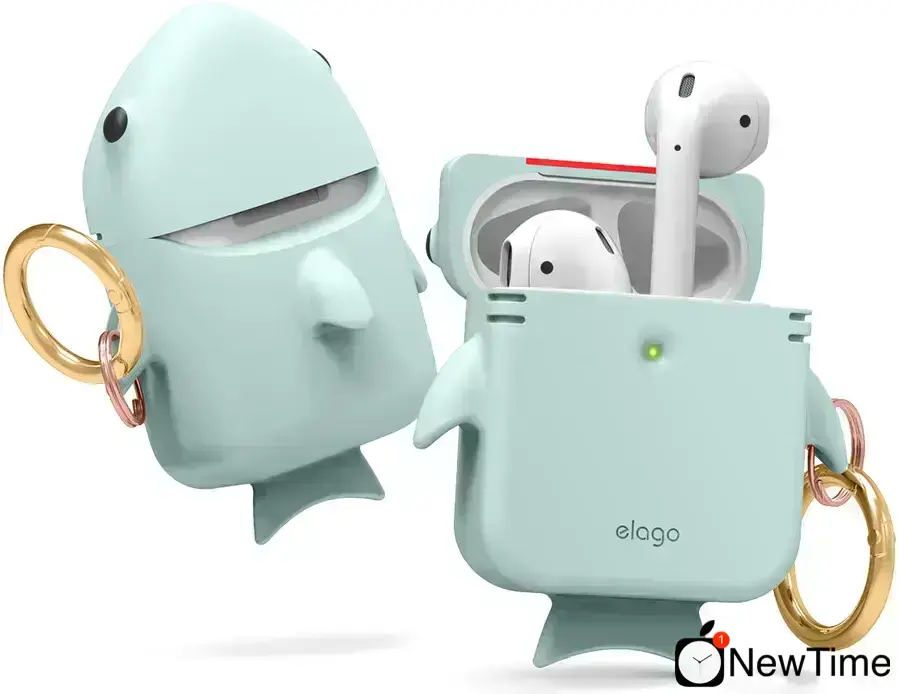 Elago Shark Case Baby Mint for Airpods (EAP-SHARK-MT)